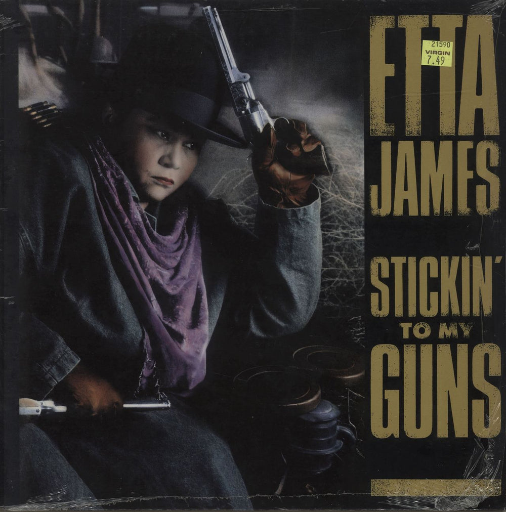 Etta James Stickin' To My Guns UK vinyl LP album (LP record) ILPS9955