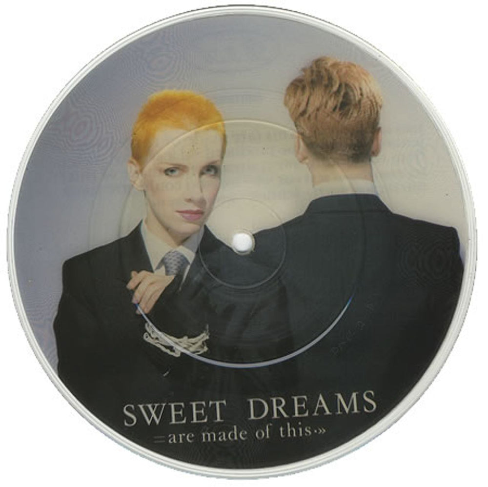 Eurythmics Sweet Dreams (Are Made Of This) UK 7" vinyl picture disc (7 inch picture disc single) DAP2