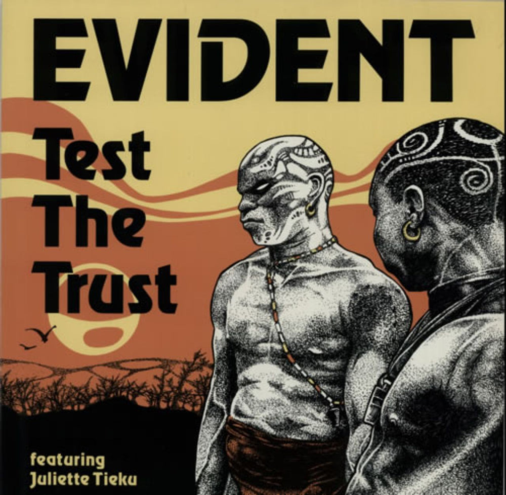 Evident Test The Trust UK 12" vinyl single (12 inch record / Maxi-single) YRT74