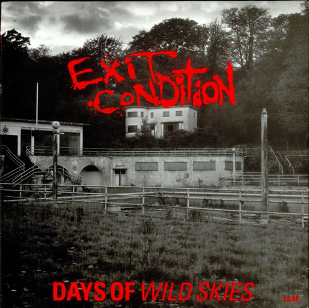 Exit Condition Days Of Wild Skies UK vinyl LP album (LP record) COX27