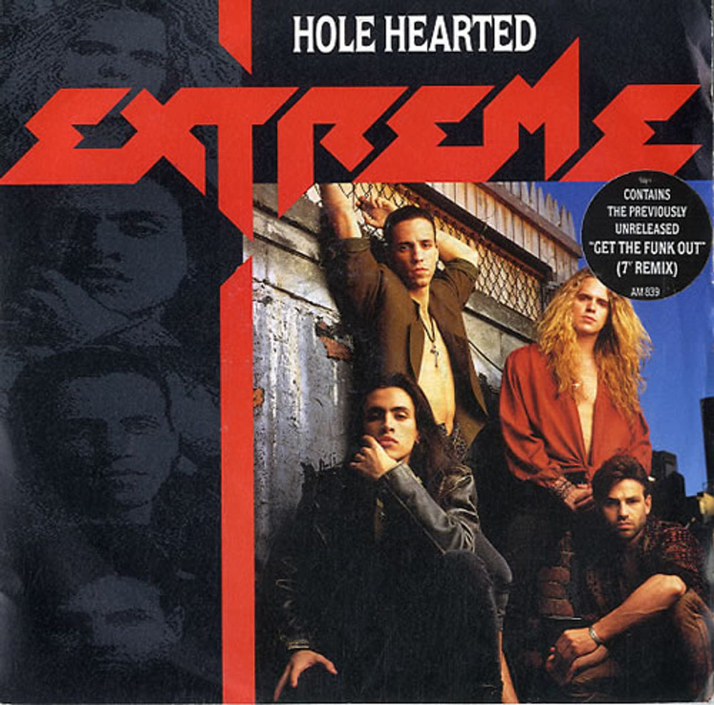 Extreme Hole Hearted UK 7" vinyl single (7 inch record / 45) AM839