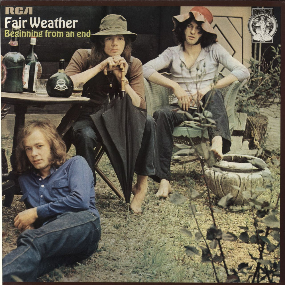 Fair Weather Beginning From An End US Promo vinyl LP album (LP record) NE1