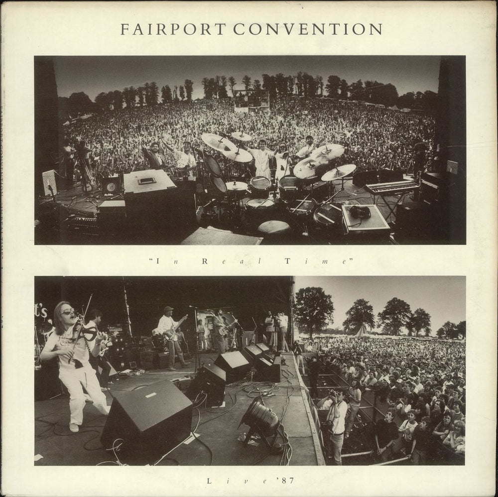 Fairport Convention In Real Time - EX UK vinyl LP album (LP record) ILPS9883