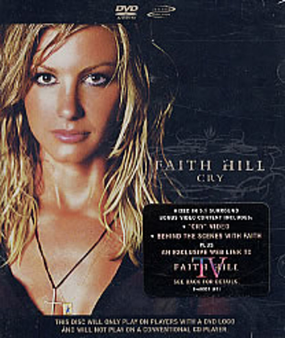 Faith Hill Cry US DVD-Audio disc 9-48001