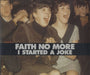 Faith No More I Started A Joke UK 2-CD single set (Double CD single) FNM2SIS164748