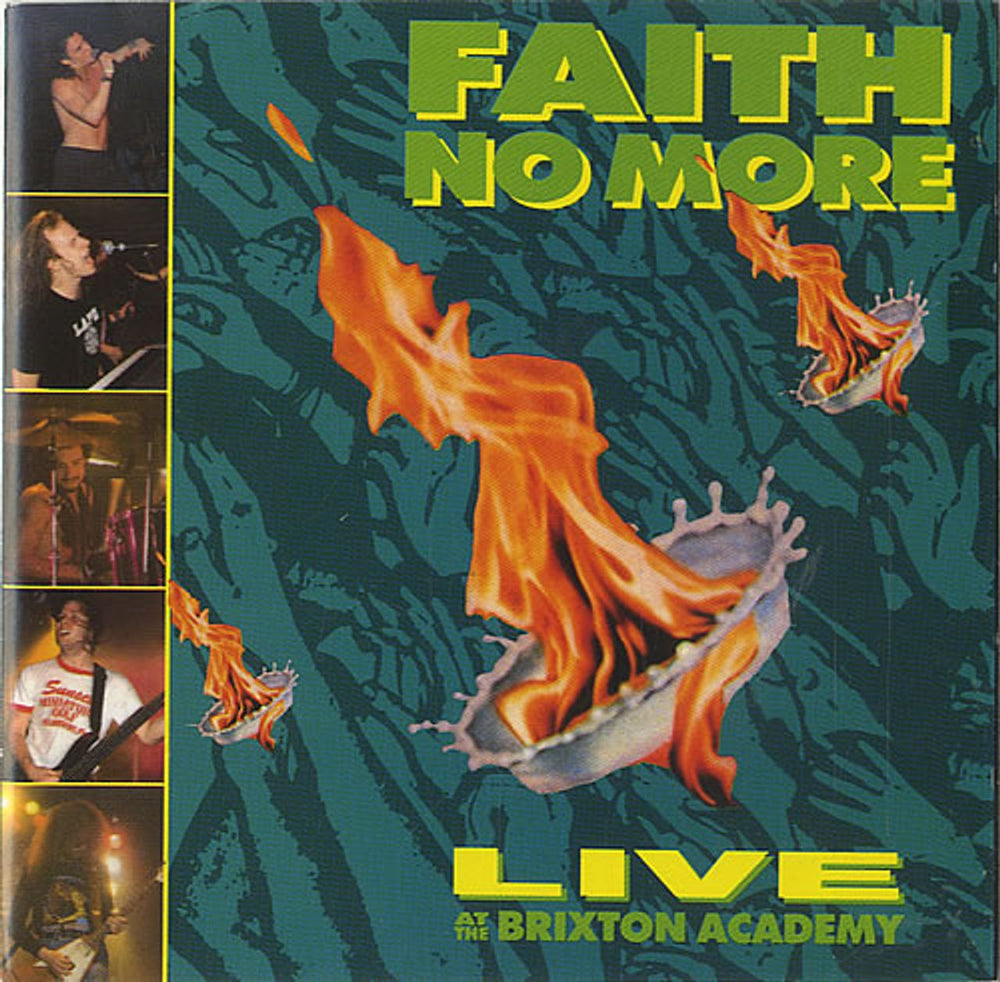 Faith No More Live At The Brixton Academy UK CD album (CDLP) 828238-2