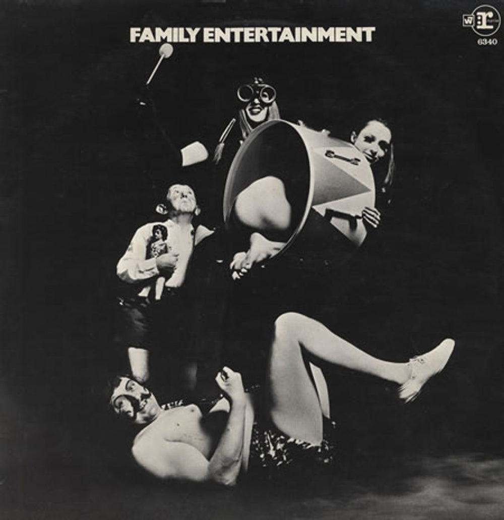 Family Family Entertainment + Poster - EX UK vinyl LP album (LP record) RSLP6340
