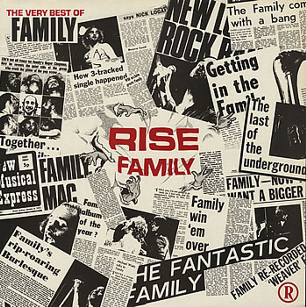 Family Rise UK vinyl LP album (LP record) BEC777