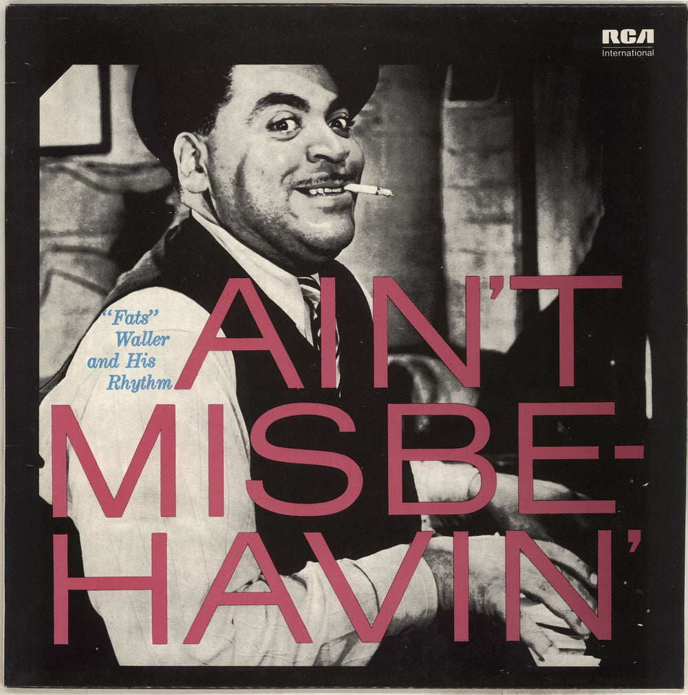 Fats Waller Ain't Misbehavin' - 3o'clock label UK vinyl LP album (LP record) INTS5009