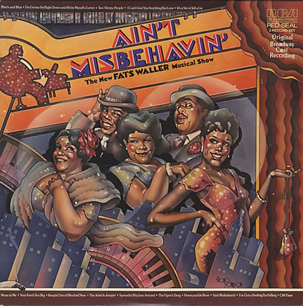 Fats Waller Ain't Misbehavin' US 2-LP vinyl record set (Double LP Album) CBL2-2965