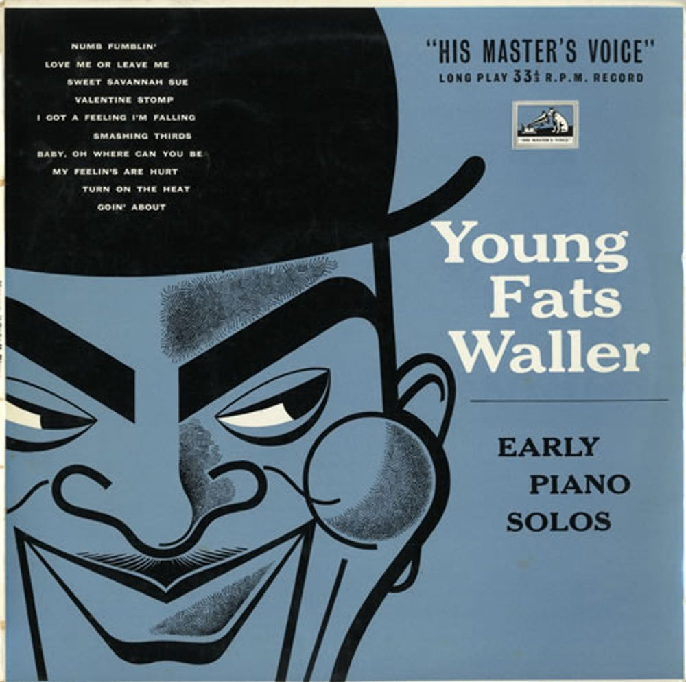 Fats Waller Early Piano Solos UK 10" vinyl single (10 inch record) DLP1111