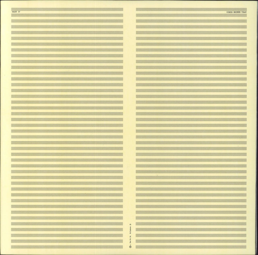 Faust Faust IV - 180gm US vinyl LP album (LP record) V2004