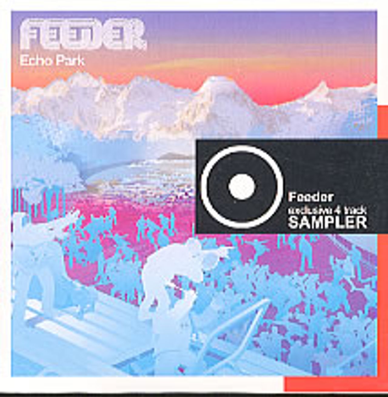 Feeder Echo Park UK Promo CD single