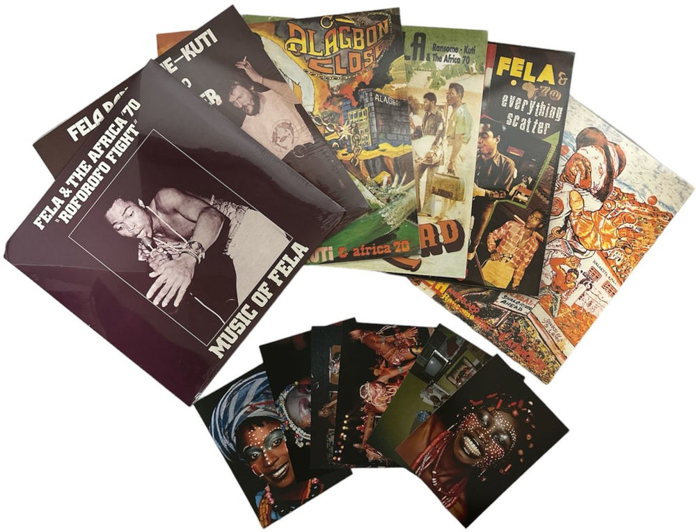 Fela Kuti Box Set 3 UK Vinyl Box Set KUTVXBO819950