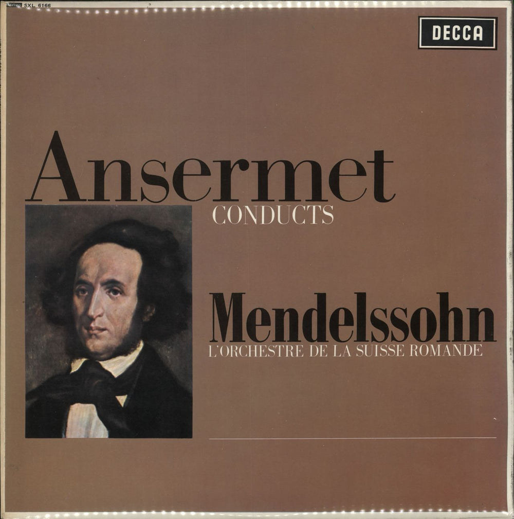 Felix Mendelssohn Ansermet Conducts Mendelssohn - 2nd UK vinyl LP album (LP record) SXL6166