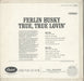 Ferlin Husky True True Lovin' UK vinyl LP album (LP record)