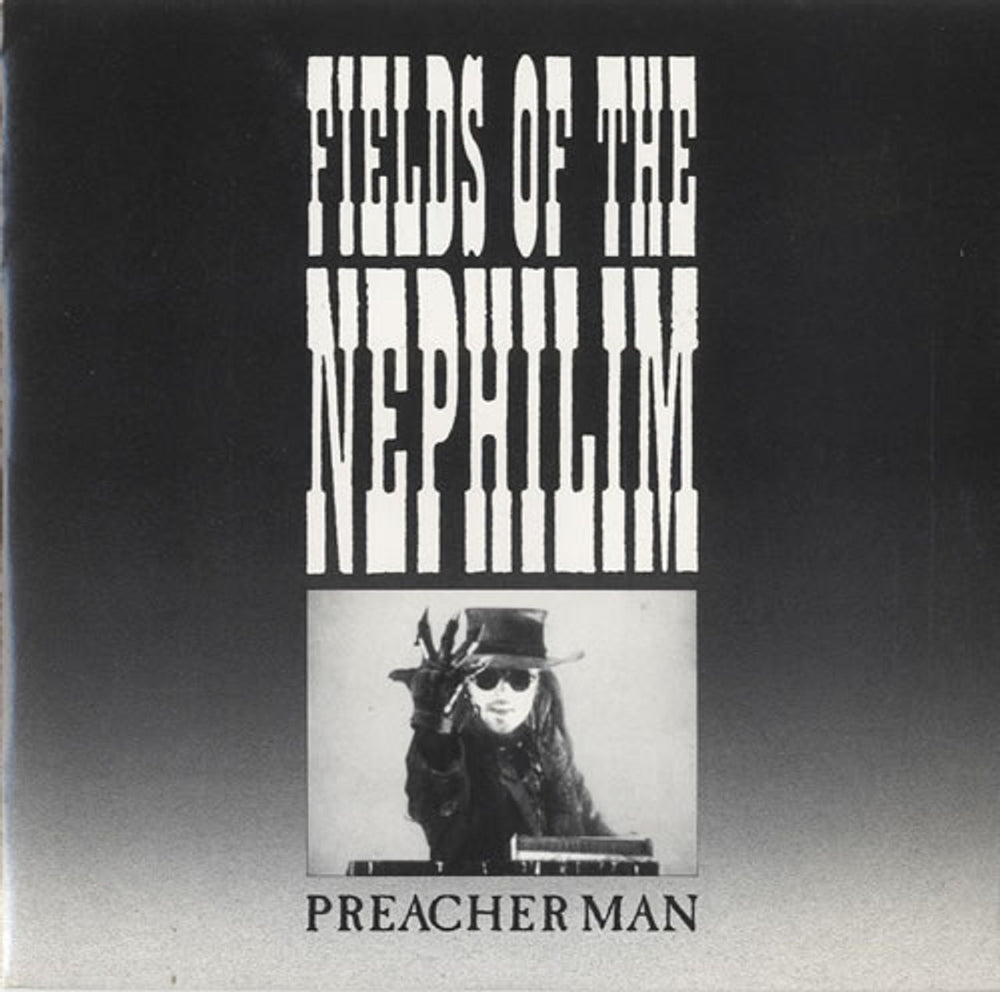 Fields Of The Nephilim Preacher Man UK 7" vinyl single (7 inch record / 45) SIT46