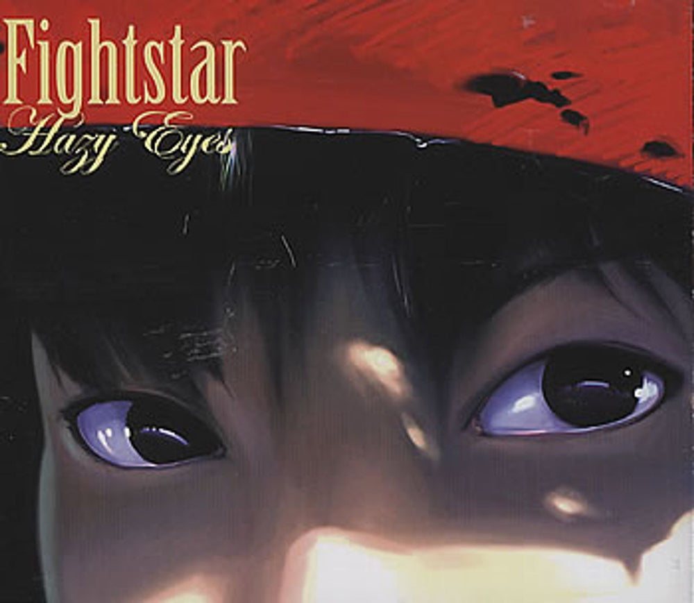 Fightstar Hazy Eyes UK Promo CD single (CD5 / 5") CIDDJ929