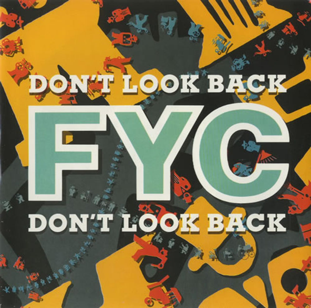 Fine Young Cannibals Don't Look Back UK 7" vinyl single (7 inch record / 45) LON220