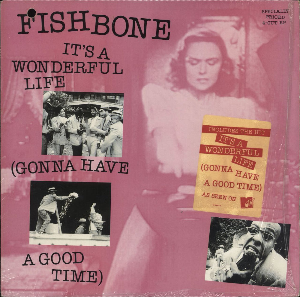 Fishbone It's A Wonderful Life (Gonna Have A Good Time) US 12" vinyl single (12 inch record / Maxi-single) 4C44097