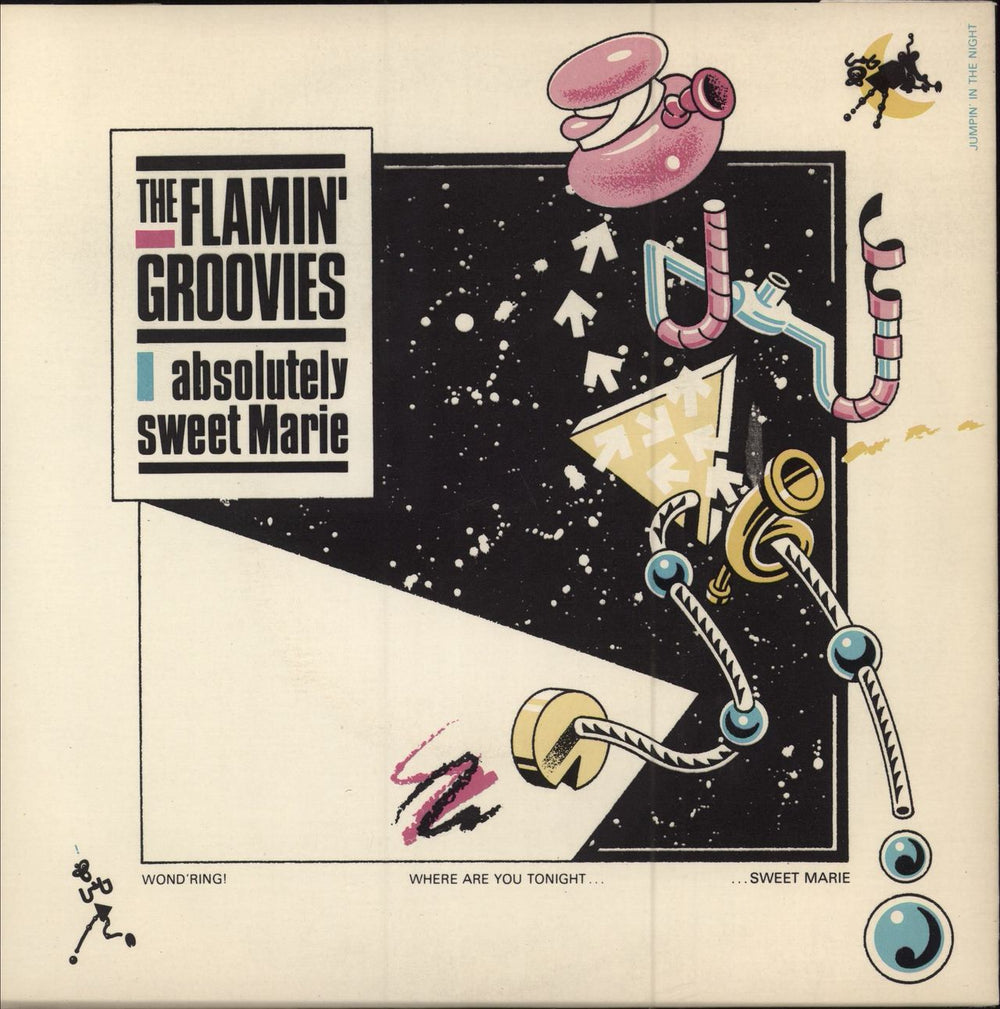 Flamin' Groovies Absolutely Sweet Marie - P/s UK 7" vinyl single (7 inch record / 45) SIR4018