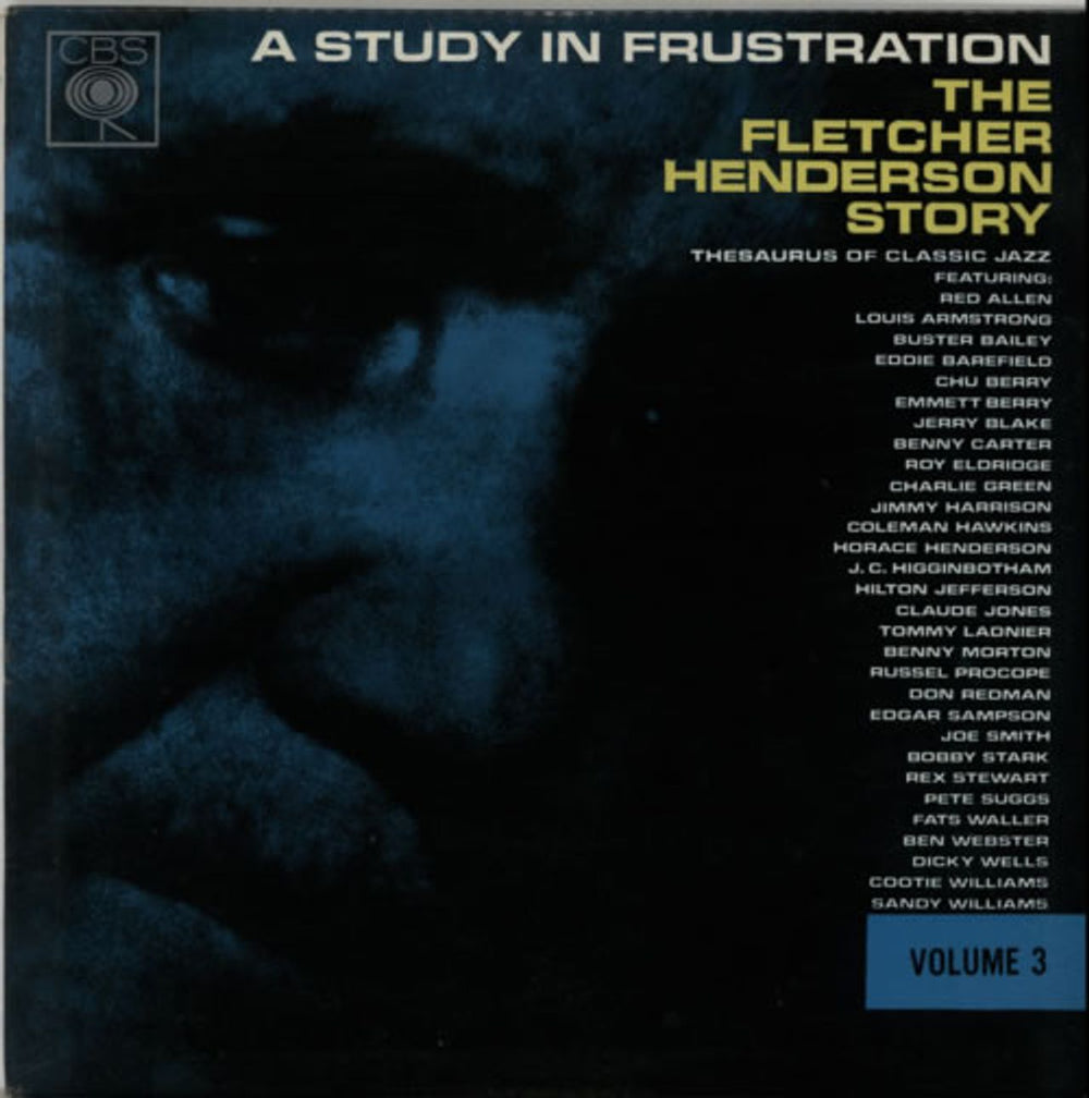 Fletcher Henderson A Study In Frustration Volume 3 UK vinyl LP album (LP record) BPG62003