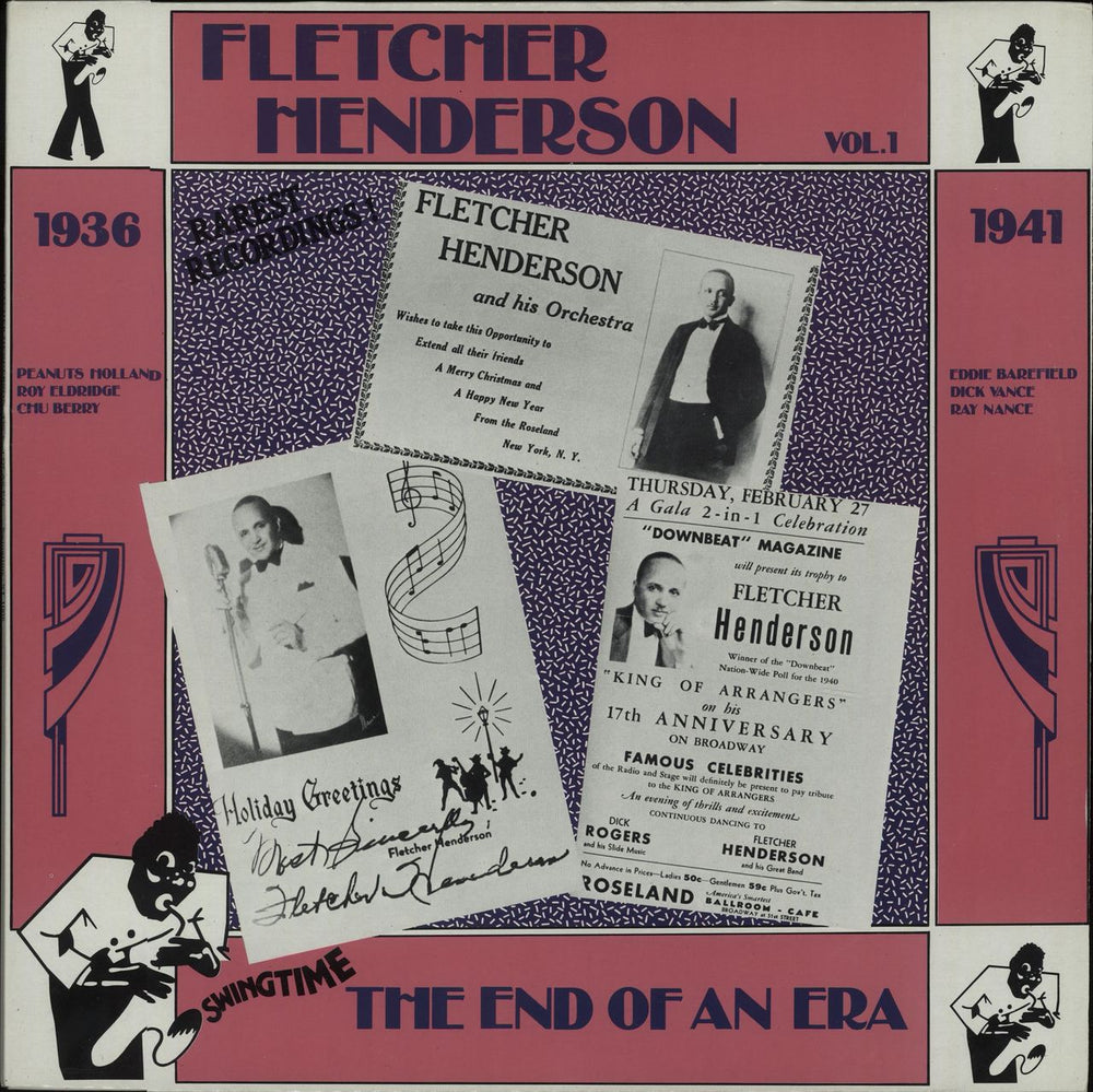 Fletcher Henderson The End Of An Era Vol. 1 Italian vinyl LP album (LP record) ST1008