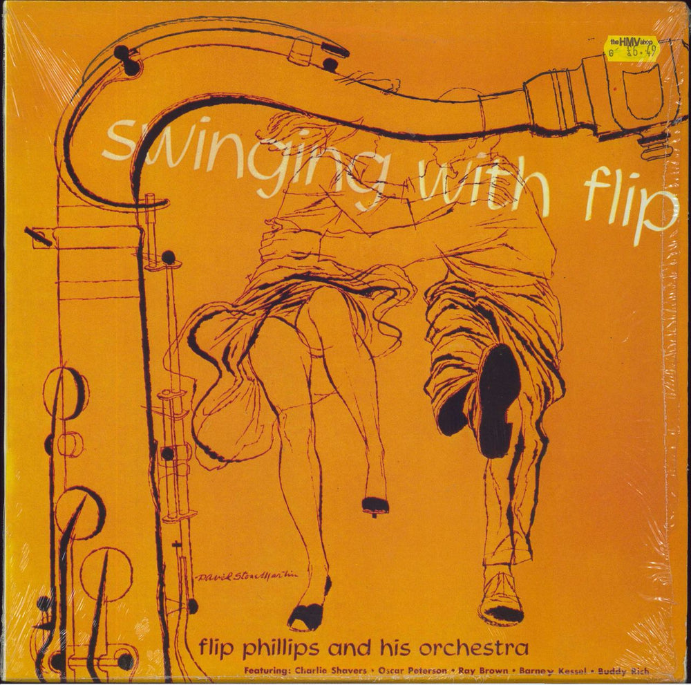 Flip Phillips Swinging With Flip Italian vinyl LP album (LP record) ST1019