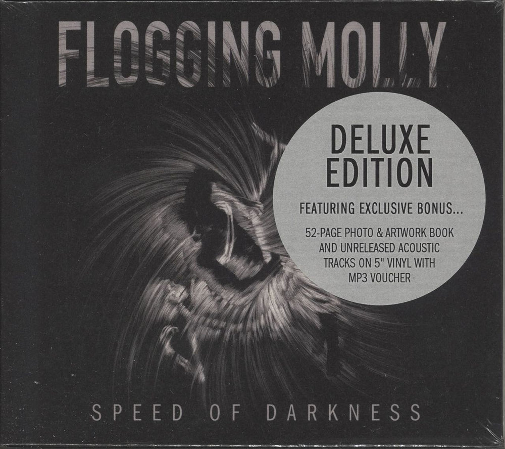 Flogging Molly Speed Of Darkness: Deluxe Edition - Sealed US Promo CD album (CDLP) BBR002CDX