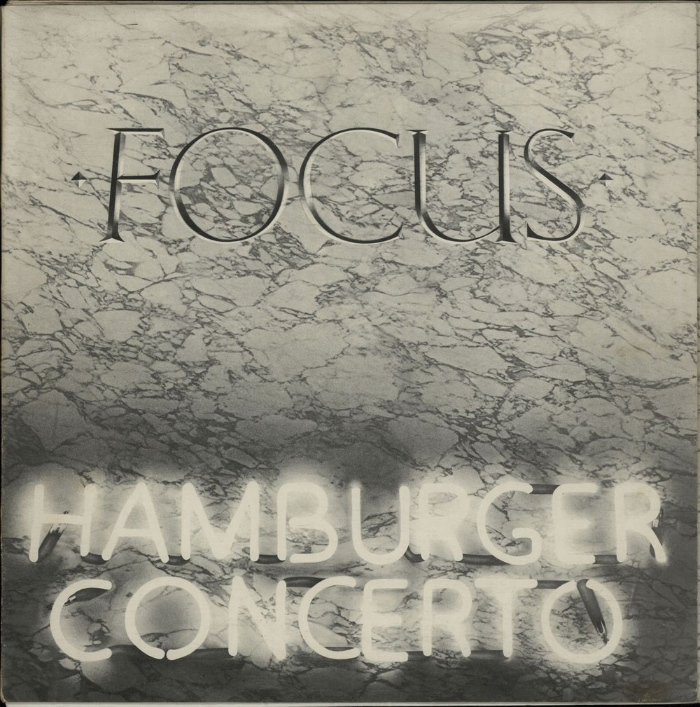 Focus Hamburger Concerto UK vinyl LP album (LP record) 2442124