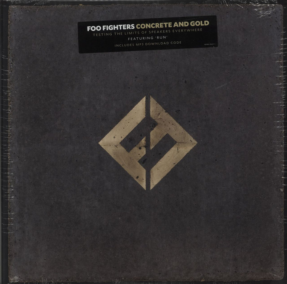 Foo Fighters Concrete And Gold - Sealed US 2-LP vinyl record set (Double LP Album) 88985-45601-1