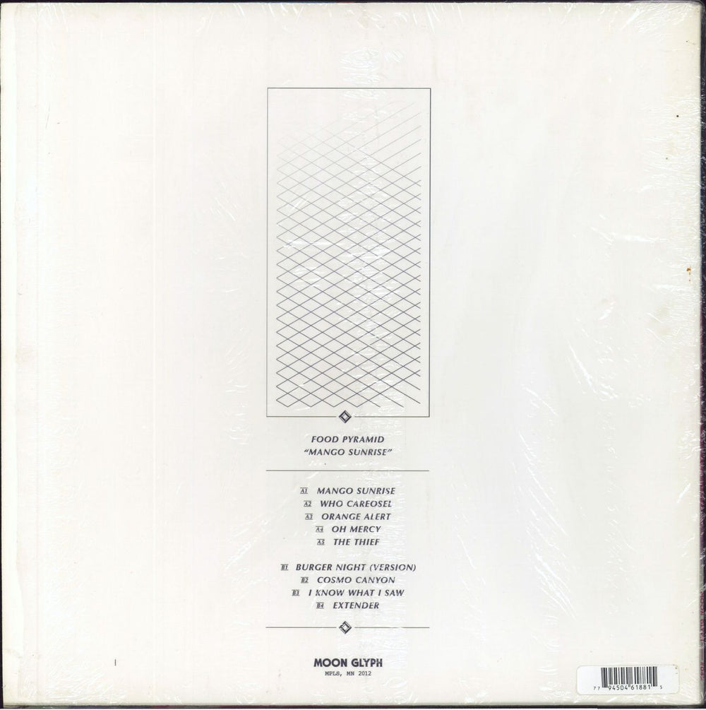 Food Pyramid Mango Sunrise US vinyl LP album (LP record) 794504618815