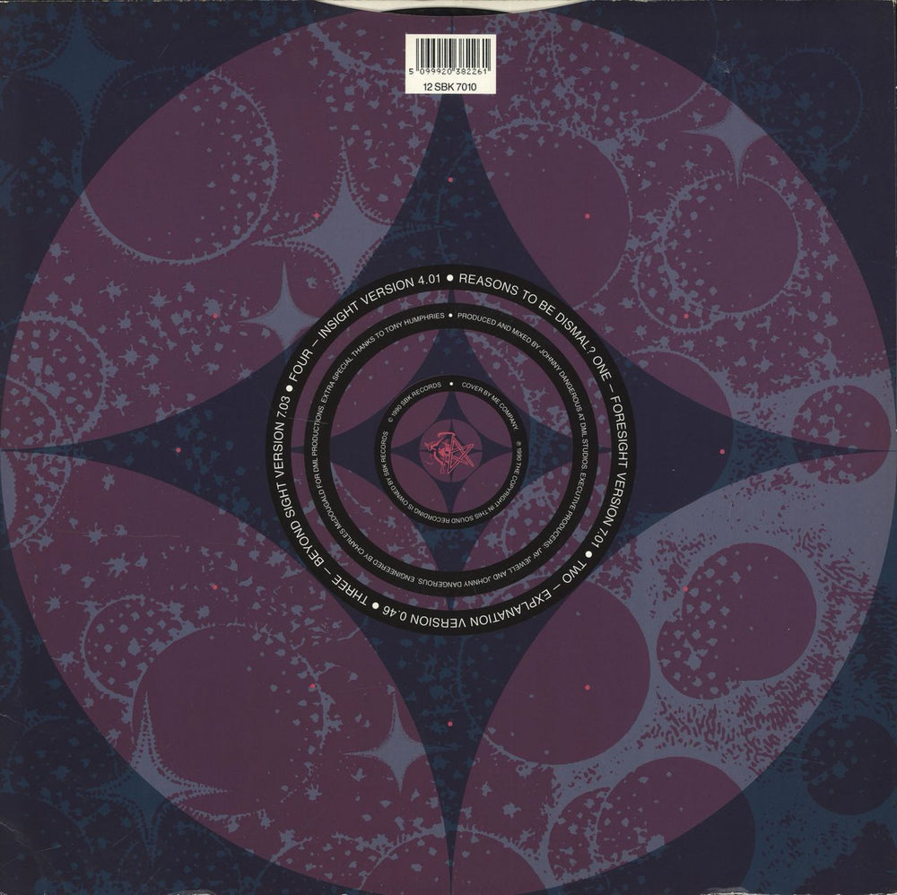 Foremost Poets Reasons To Be Dismal ? UK 12" vinyl single (12 inch record / Maxi-single) 5099920382261