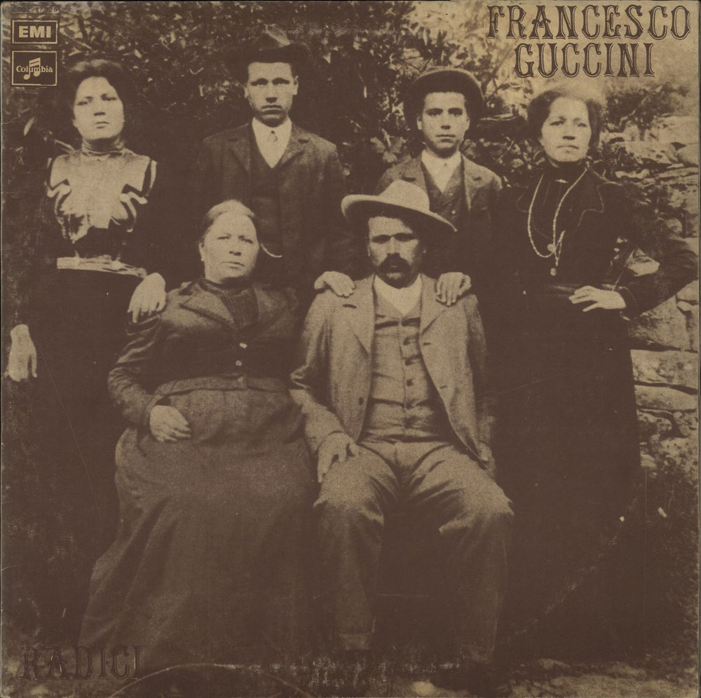 Francesco Guccini Radici Italian vinyl LP album (LP record) 3C062-17825