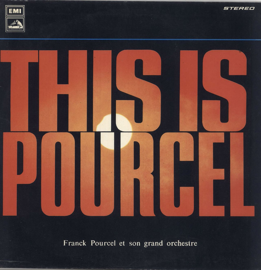 Franck Pourcel This Is Pourcel Greek vinyl LP album (LP record) CSDG1025