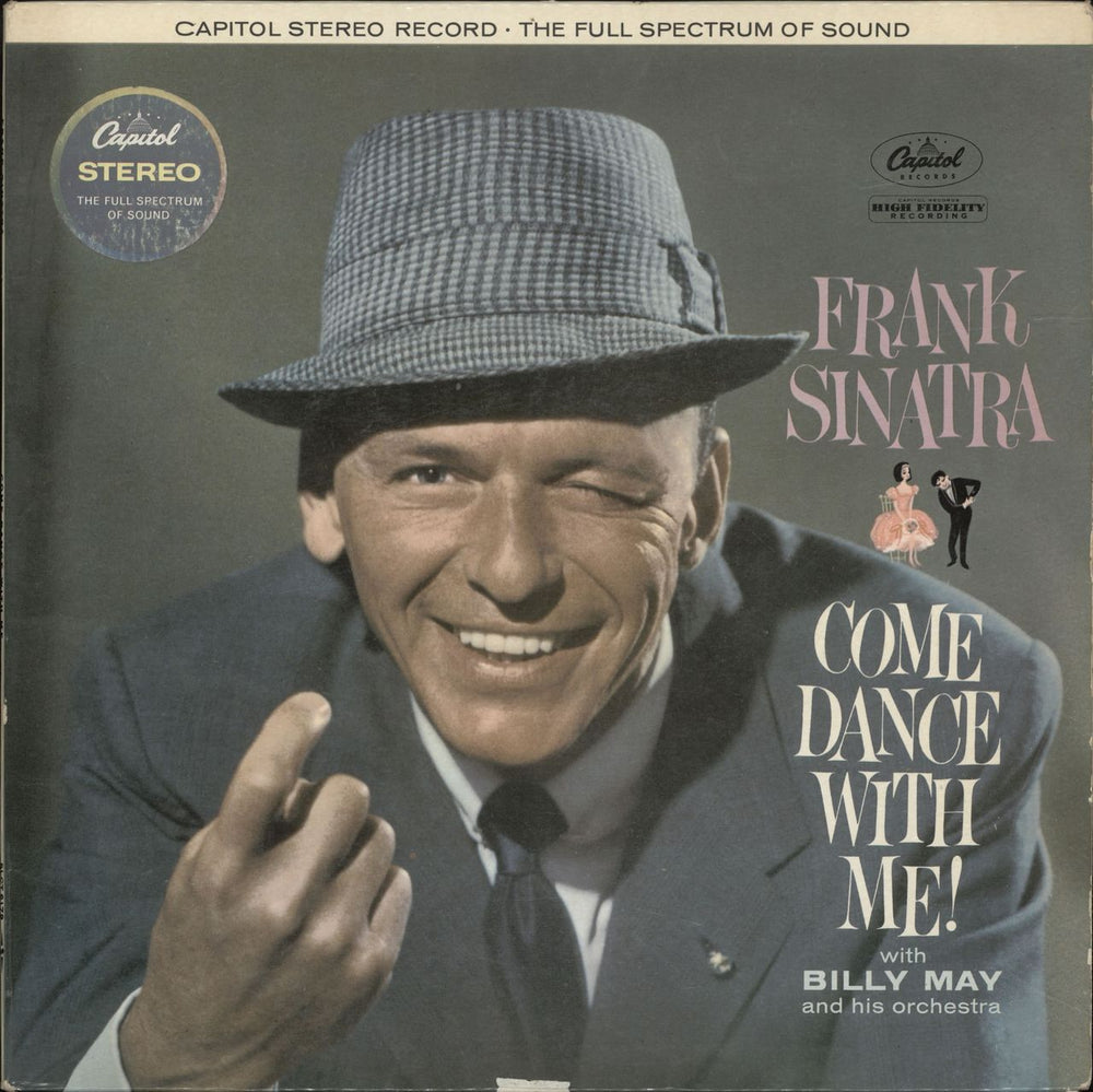 Frank Sinatra Come Dance With Me UK vinyl LP album (LP record) SLCT6179