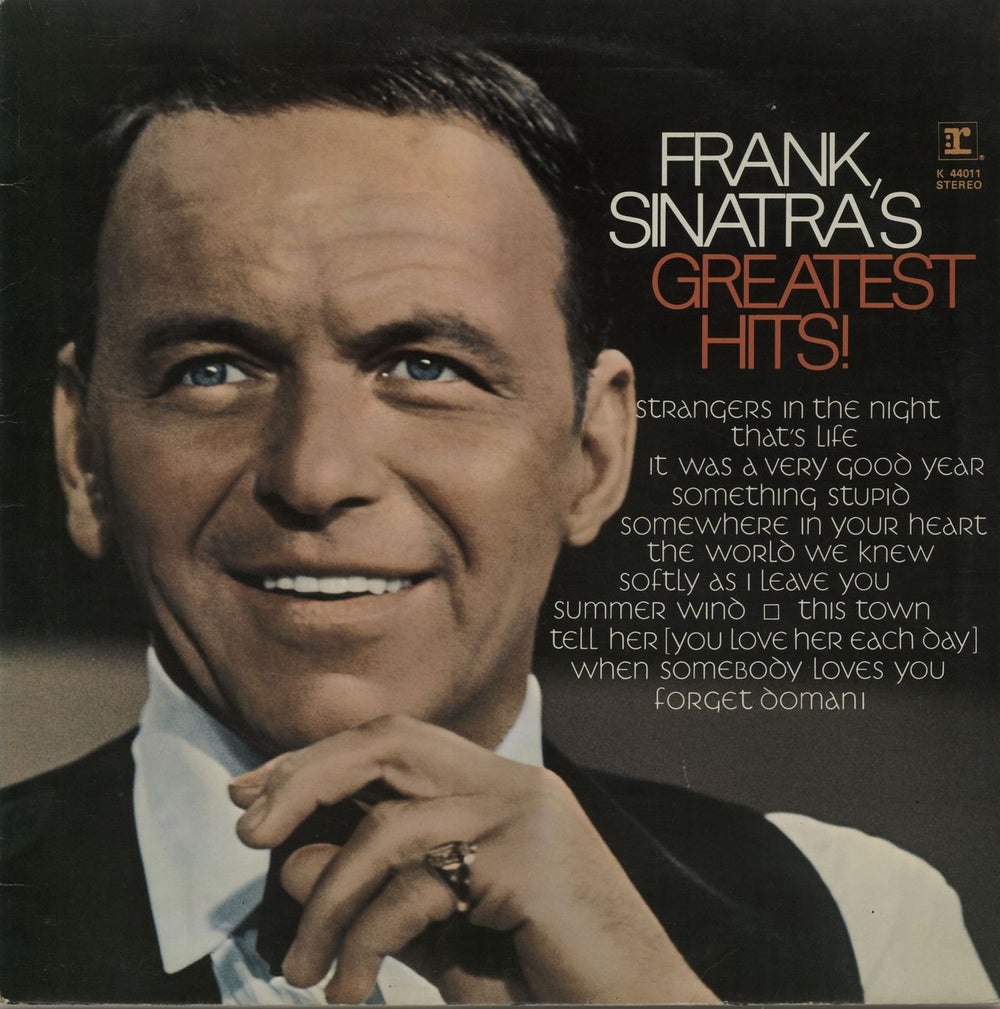 Frank Sinatra Greatest Hits UK vinyl LP album (LP record) K44011