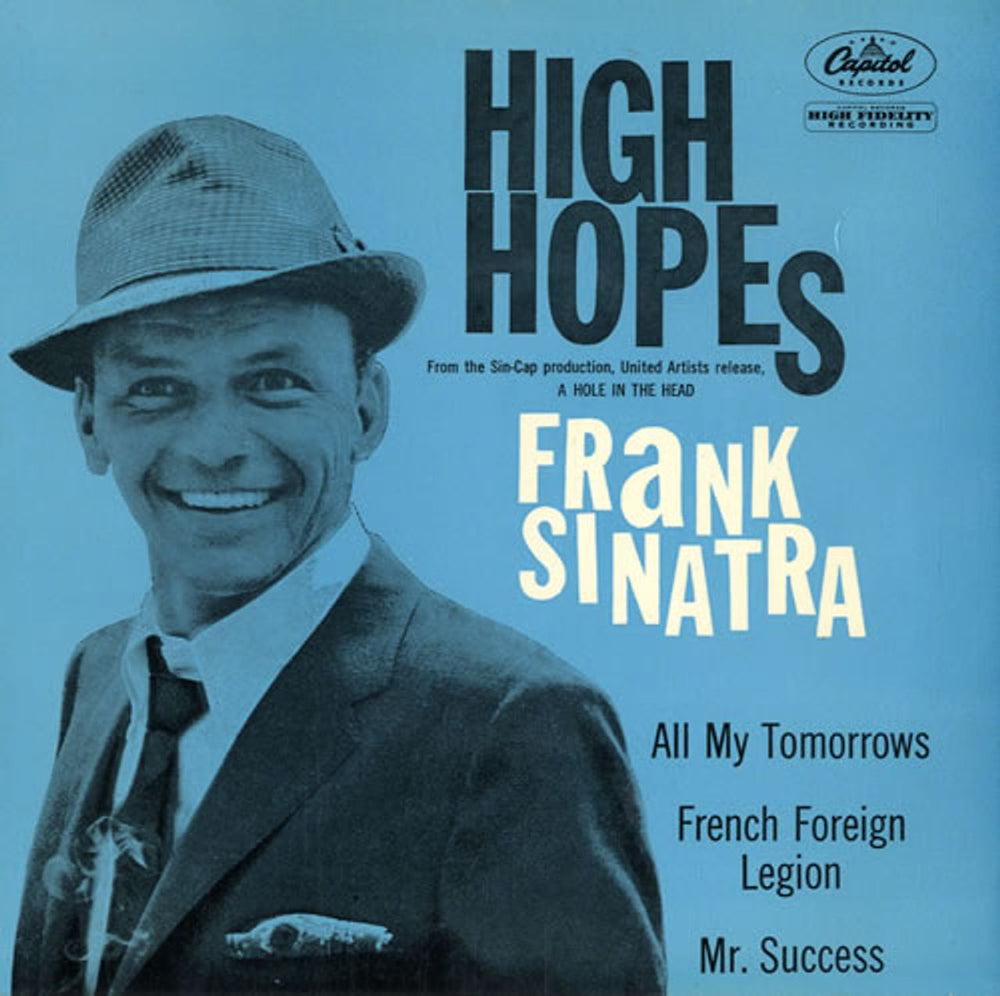 Frank Sinatra High Hopes EP UK 7" vinyl single (7 inch record / 45) EAP1/1224