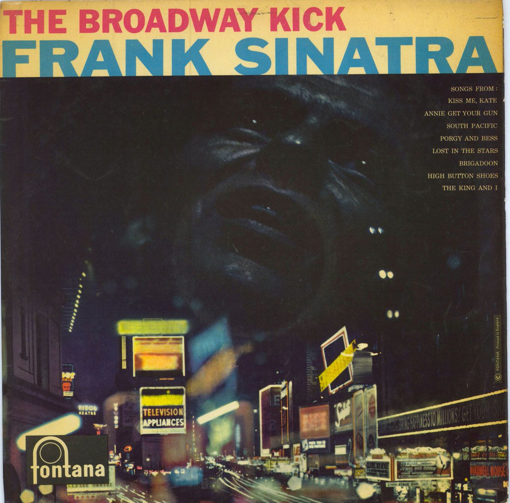 Frank Sinatra The Broadway Kick - EX UK vinyl LP album (LP record) TFL5054