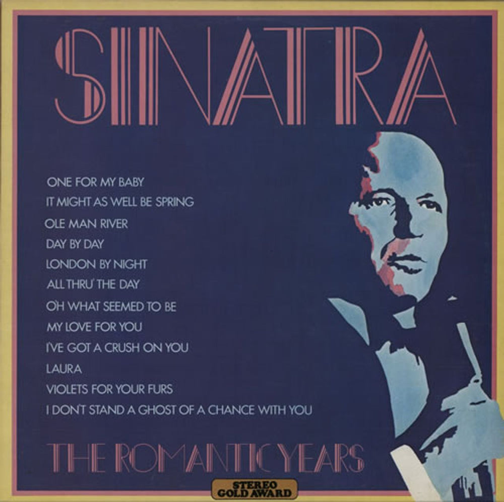 Frank Sinatra The Romantic Years UK vinyl LP album (LP record) MER602