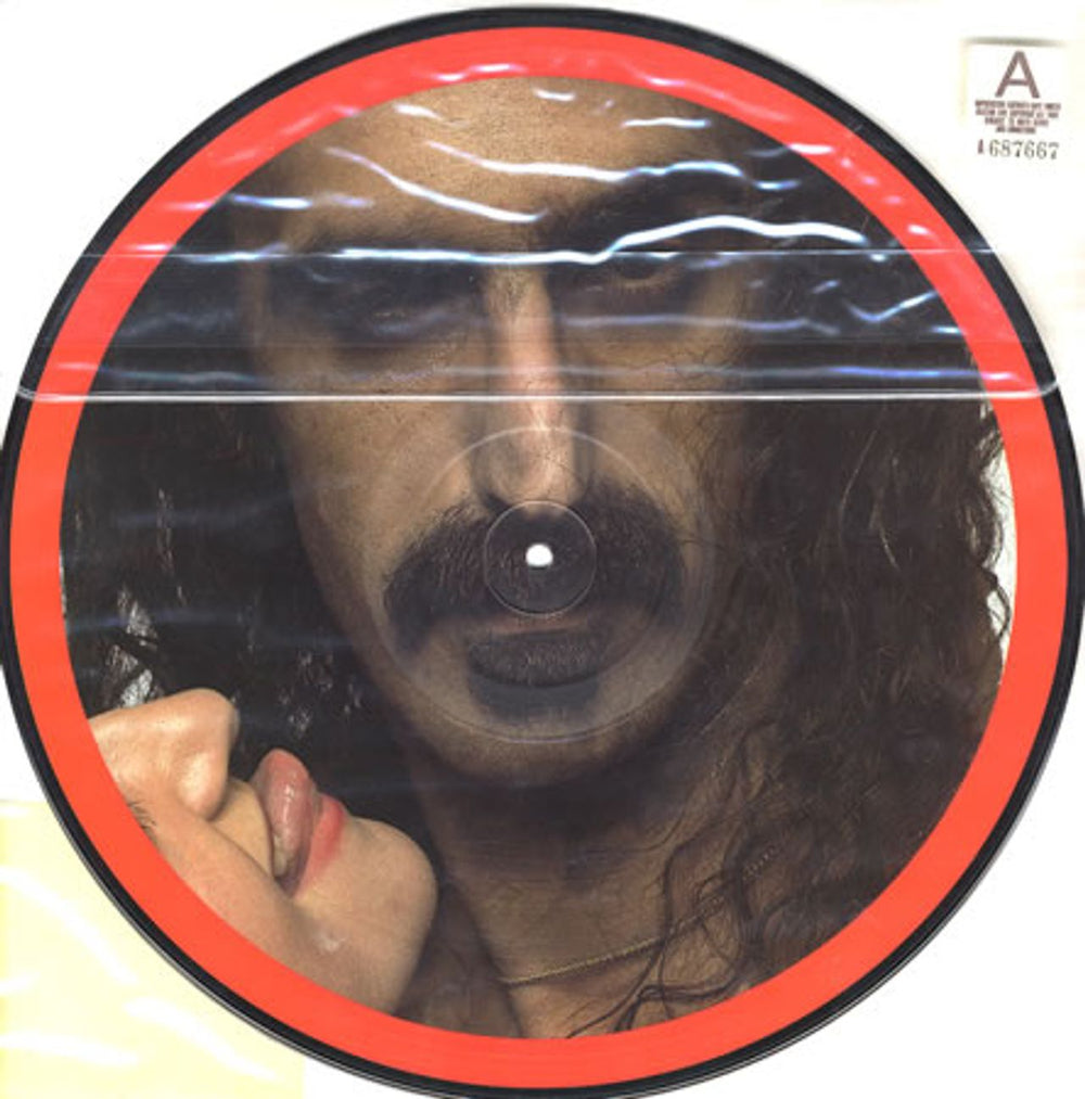 Frank Zappa Baby Snakes - Yellow Sticker US picture disc LP (vinyl picture disc album) ZAPPDBA172154