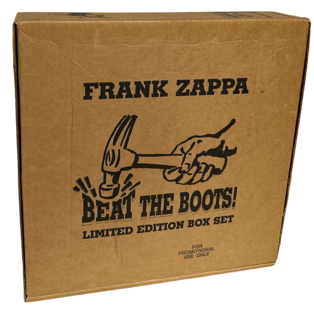 Frank Zappa Beat The Boots - Promo Stamped US Vinyl Box Set R-70907