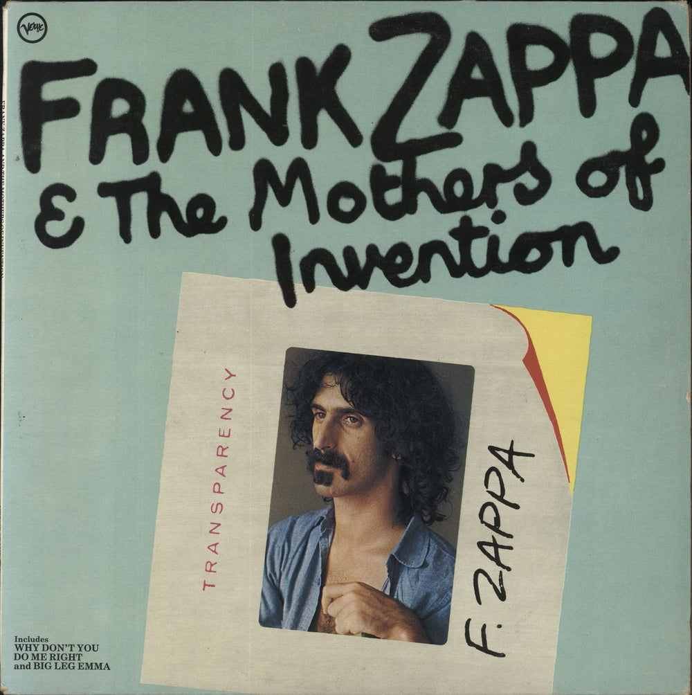 Frank Zappa Frank Zappa & The Mothers Of Invention - EX UK vinyl LP album (LP record) 2352057