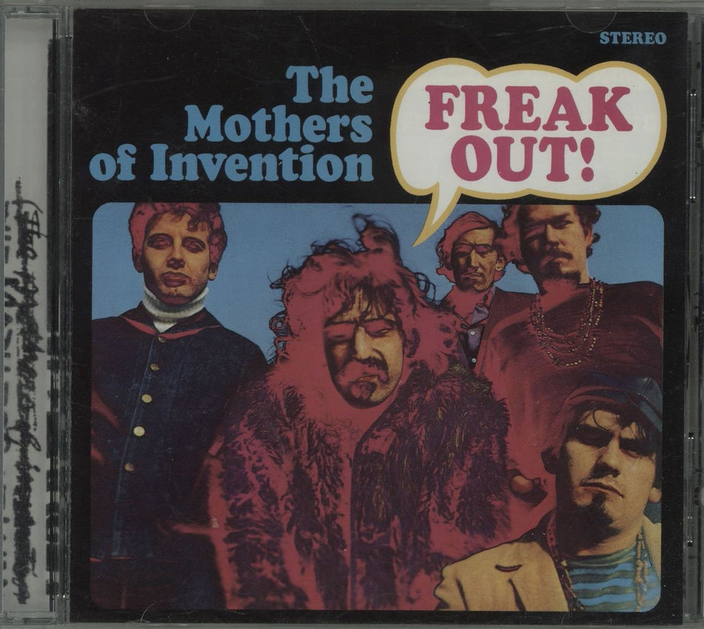 Frank Zappa Freak Out! US CD album (CDLP) RCD10501