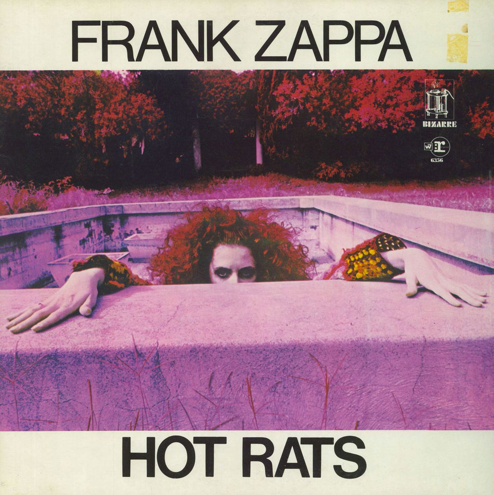 Frank Zappa Hot Rats - 1st - woc UK vinyl LP album (LP record) RSLP6356