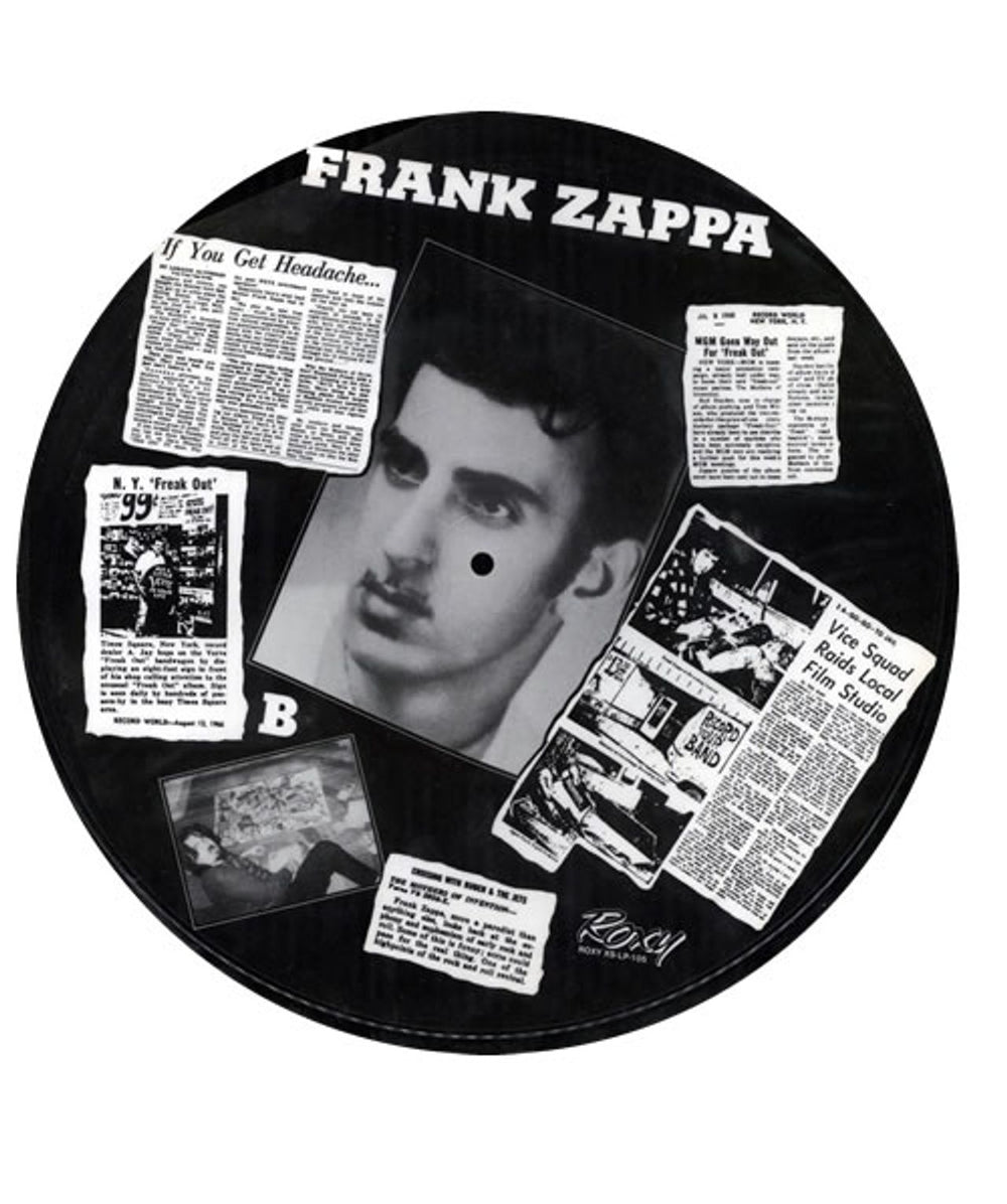 Frank Zappa Incredibly Frank US 12" vinyl picture disc (12 inch picture record) ZAP2PIN569372