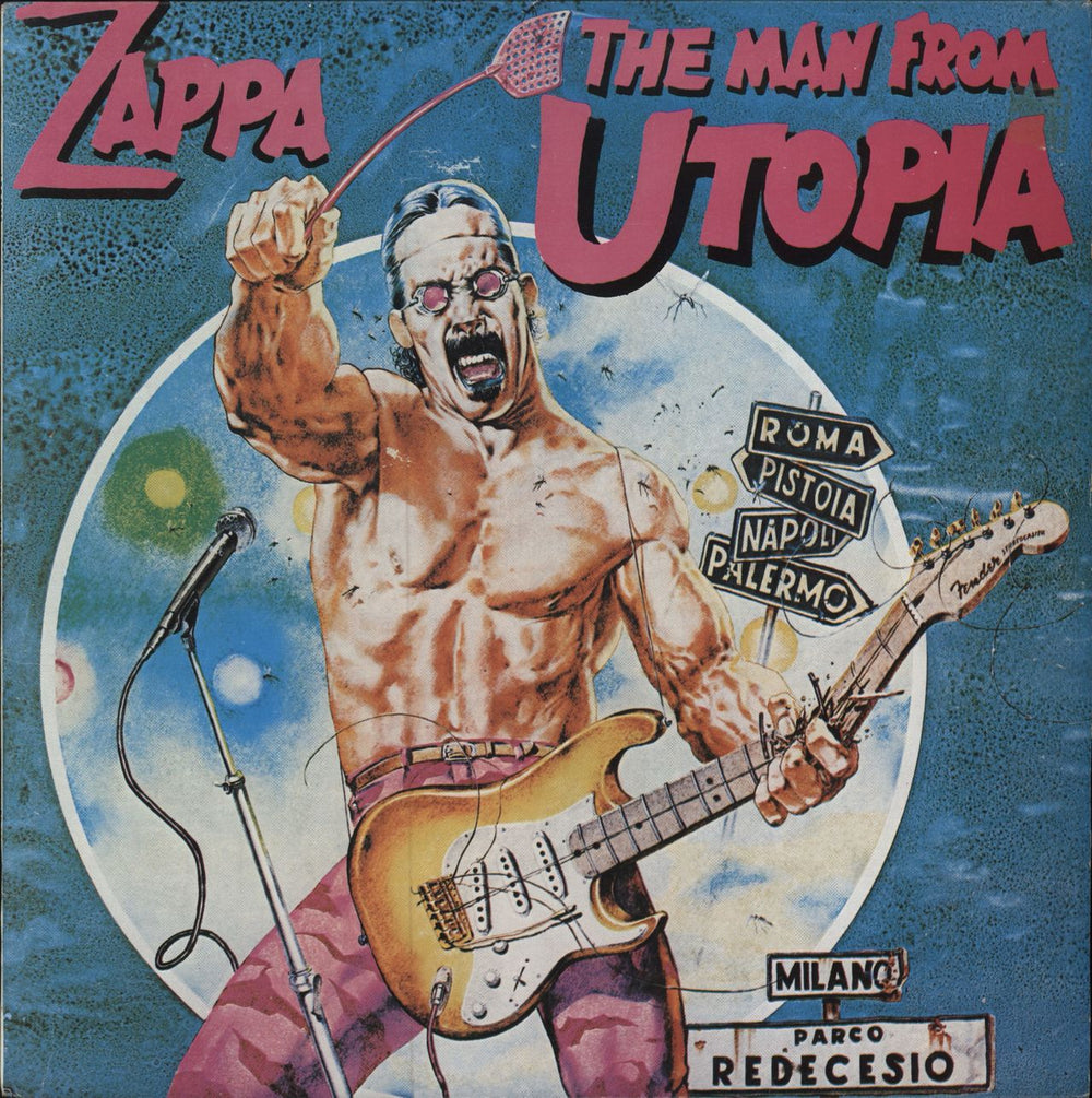 Frank Zappa The Man From Utopia South African vinyl LP album (LP record) ASF2868