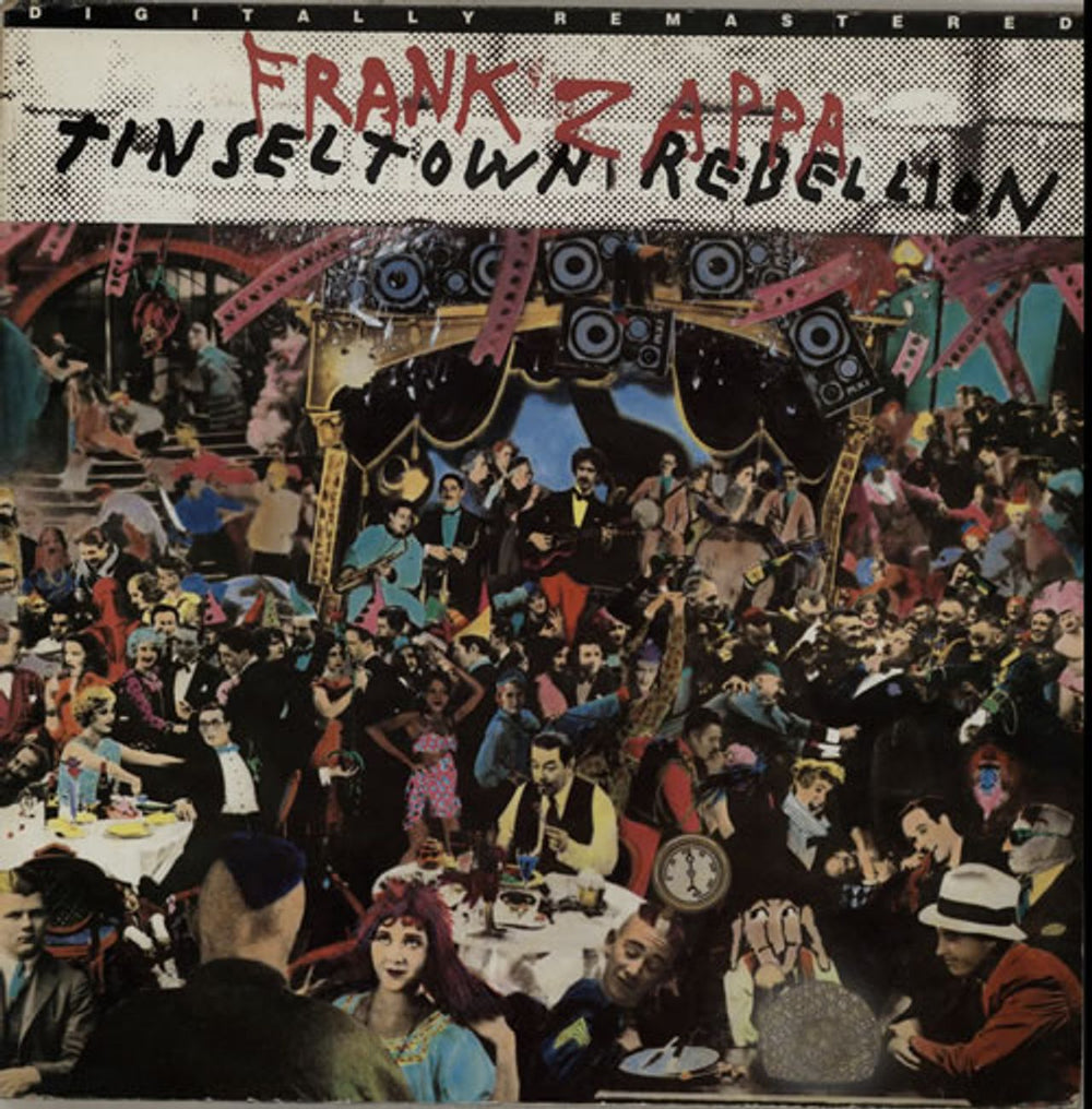 Frank Zappa Tinseltown Rebellion UK 2-LP vinyl record set (Double LP Album) EN5002