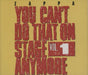 Frank Zappa You Can't Do That On Stage Vol 1 UK 2 CD album set (Double CD) CDDZAP1