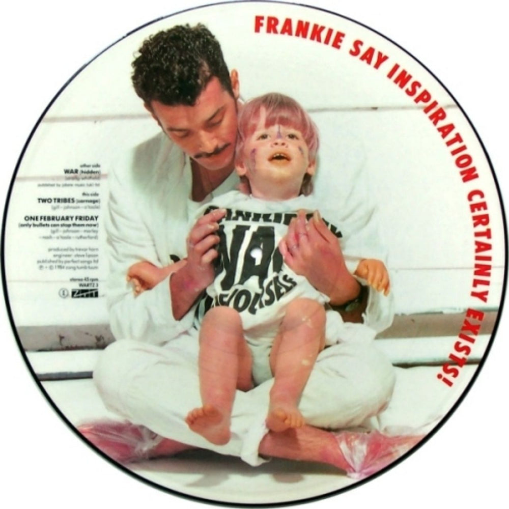 Frankie Goes To Hollywood War (Hidden) UK 12" vinyl picture disc (12 inch picture record) FGT2PWA16252